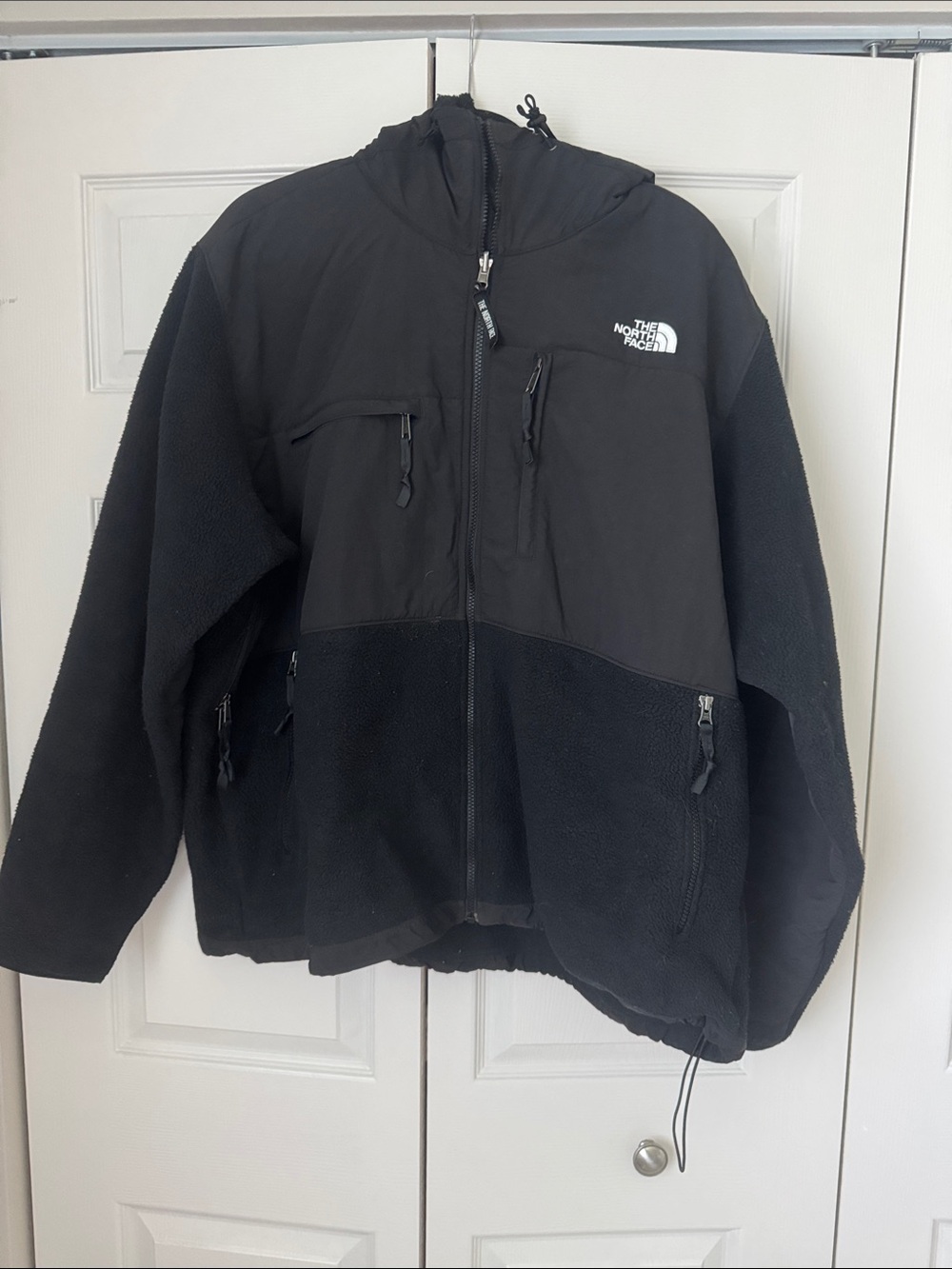The North Face Black Denali Hooded Fleece Jacket